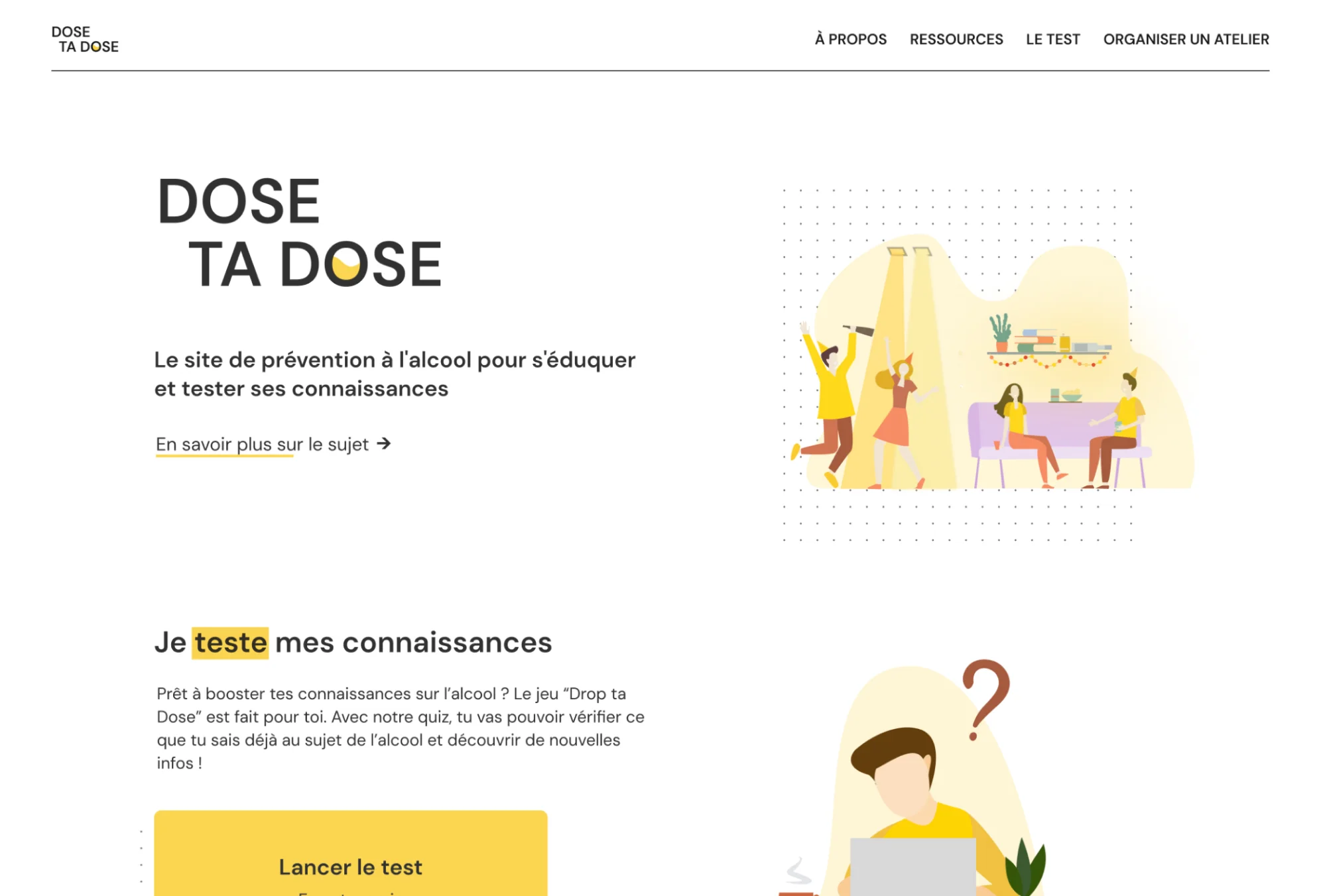 Home page - Dose ta dose