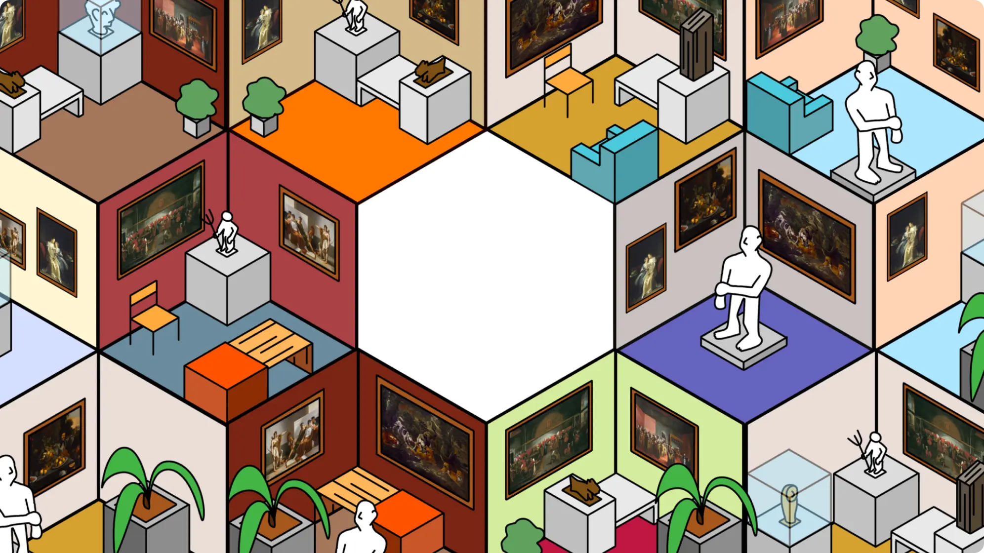 Installation Virtu'aile au Musée des Beaux-Arts