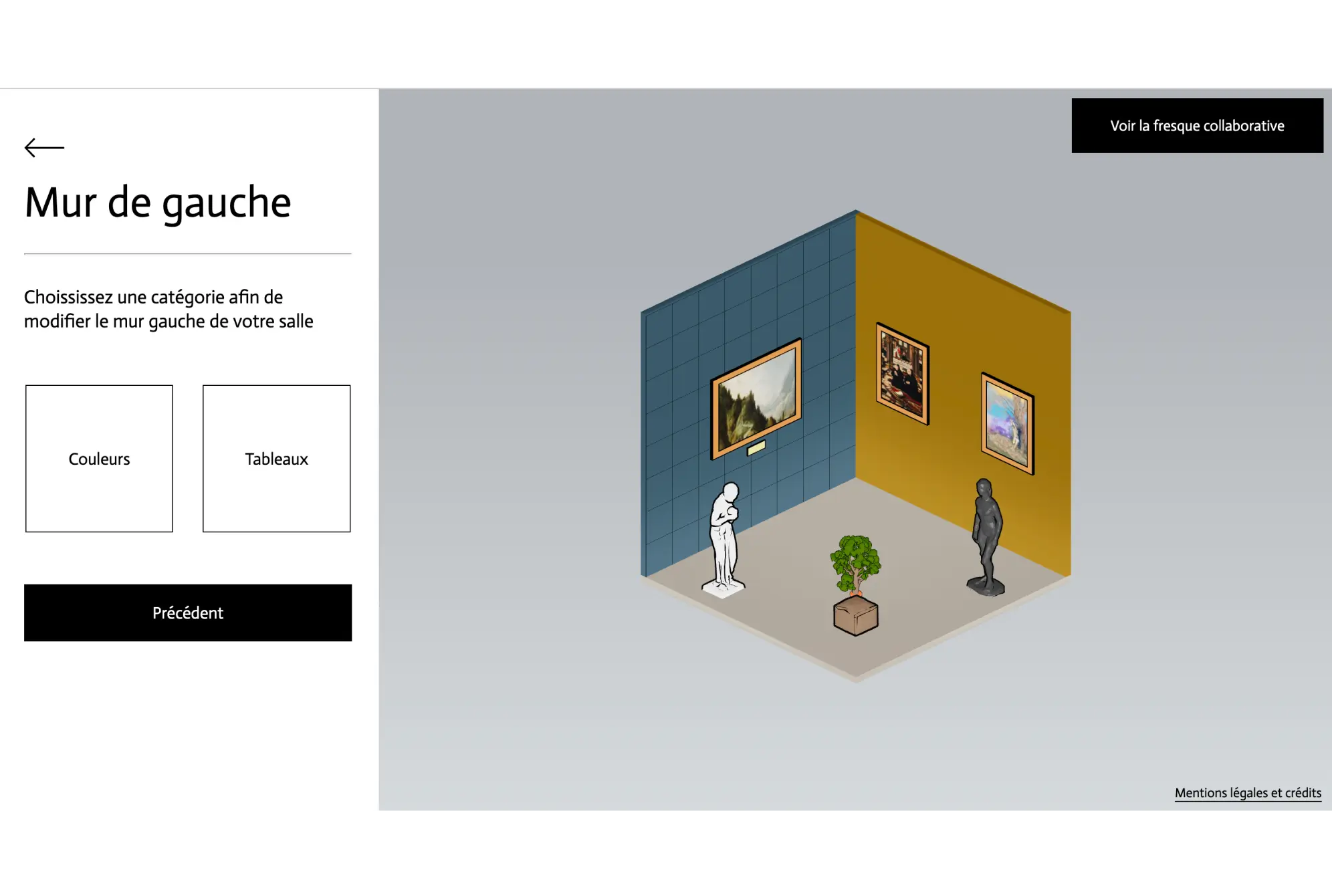 Projection fresque 3D